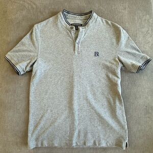 Banana Republic Light Gray Polo Shirt for Men